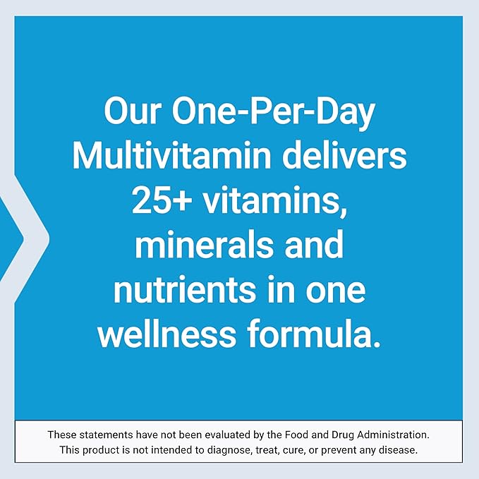 Life Extension One-Per-Day Multivitamin – Packed 25 Vitamins, 5-MTHF Folate 1-Daily, Non-GMO, 60 Tablets