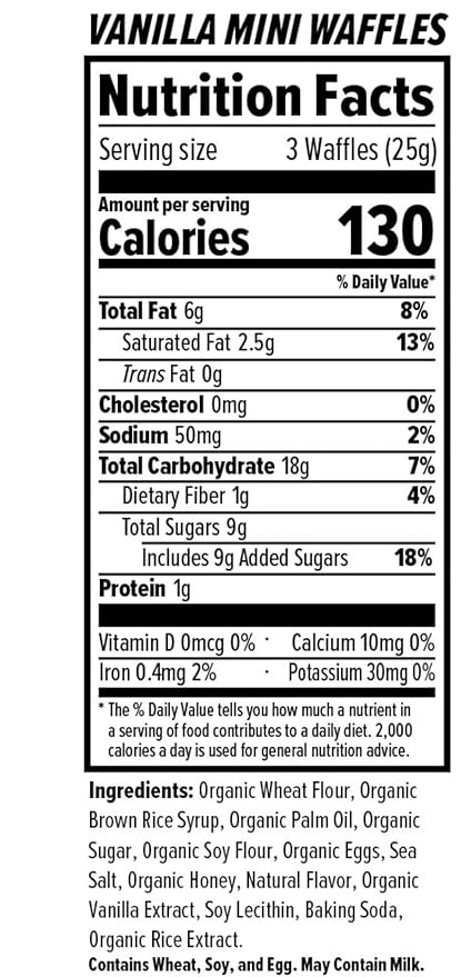Honey Stinger Mini Waffles – Variety Pack With Sticker and Polybag – 3 Count – Vanilla Flavor – Energy Source for Any Activity – Resealable Bags