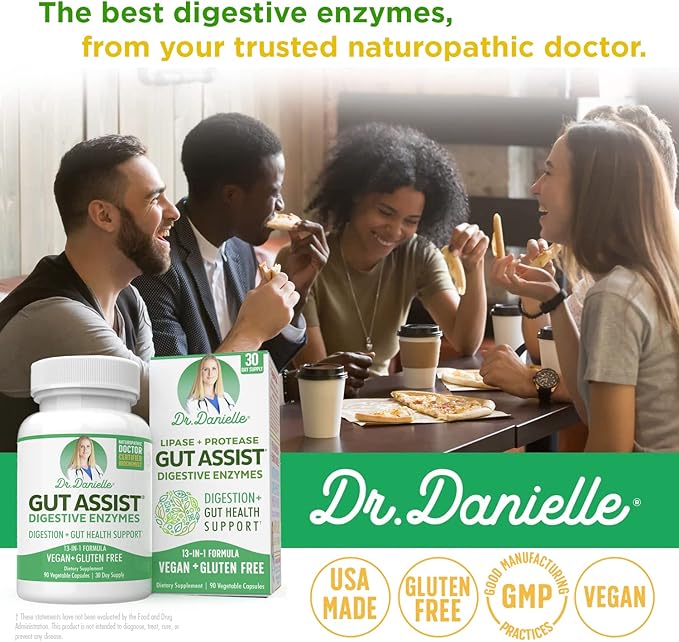 Gut Assist Digestive Enzymes Supplement to