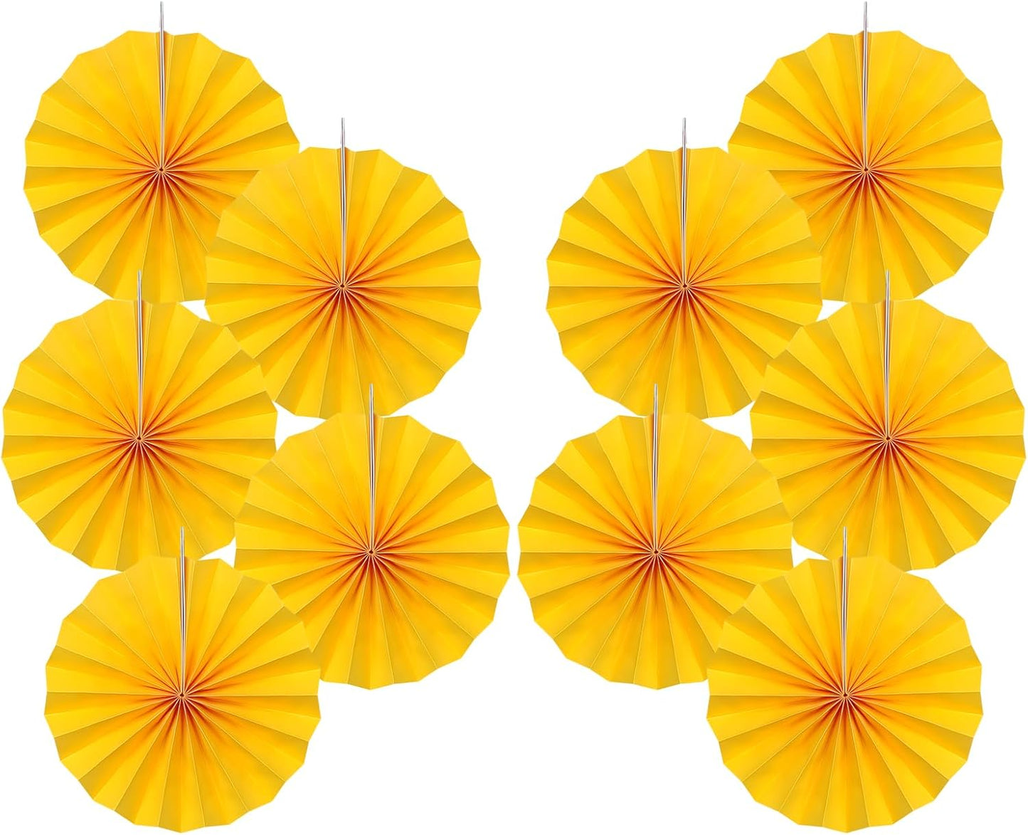 Morange Party Decorations,,Halloween Decor Events Accessories,Orange Birthday Decorations,Sunset Party Decorations,Party Fans 30 Color DIY Set (Morange)