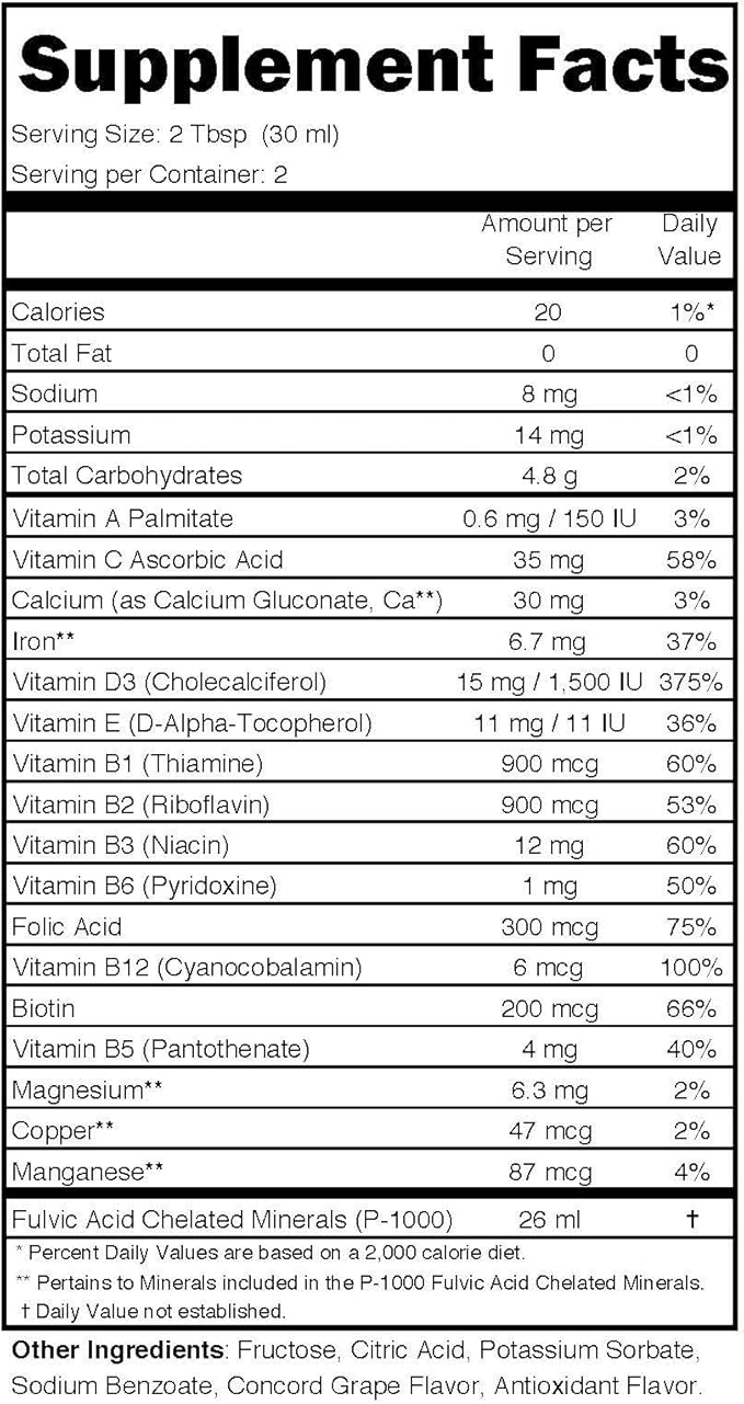 Children's Vitamins & Minerals, 2oz