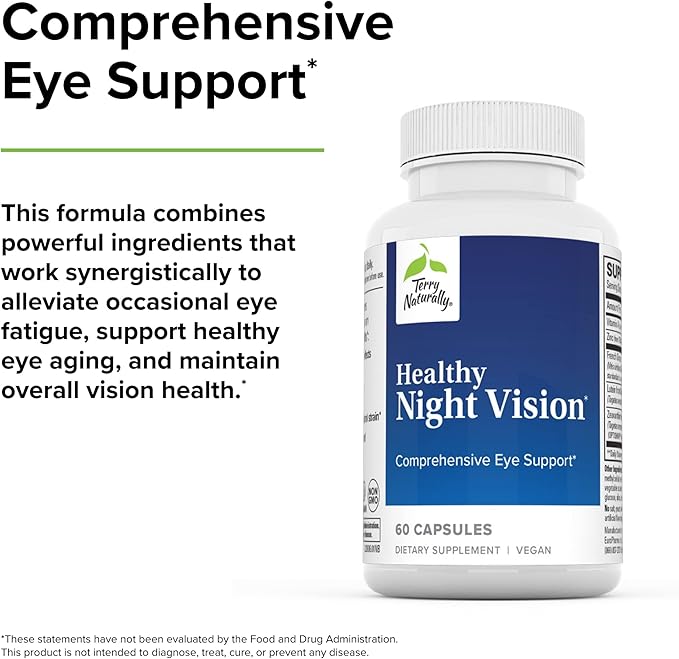 Terry Naturally Healthy Night Vision 60 Capsules