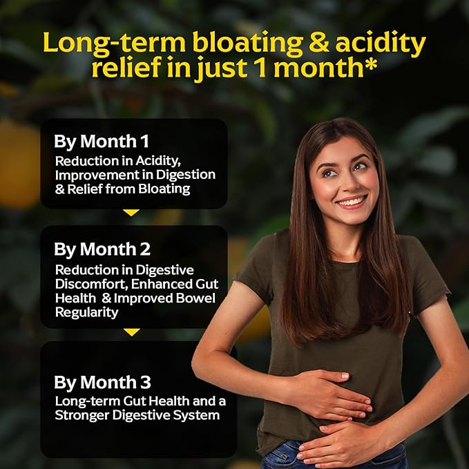 Gut Health Effervescent|Helps Reduces Bloating & 1Billion CFU Probiotics|20 Tablets 2)