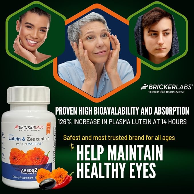 Vision Matters Eye Health Vitamins, Natural 60 Softgels