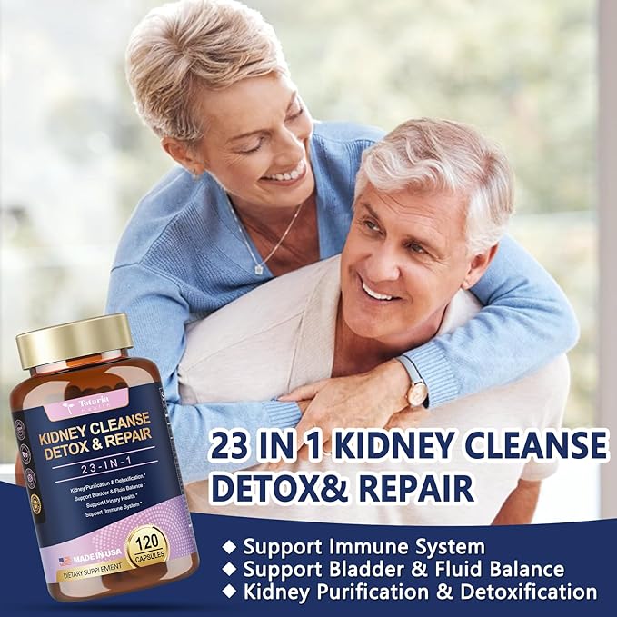 2 Packs Kidney Cleanse Detox & Repair Capsules, Urinary Tract Health for Woman with Chanca Piedra & Cranberry Pills for Kidney Support Supplement Extra Strength Kidney Stones Dissolver
