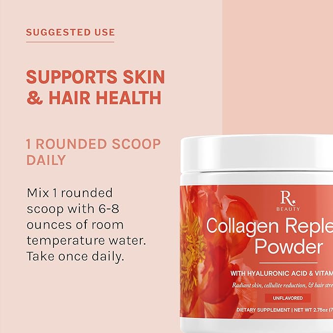Reserveage Beauty, Collagen Replenish Powder 2.75 Oz,