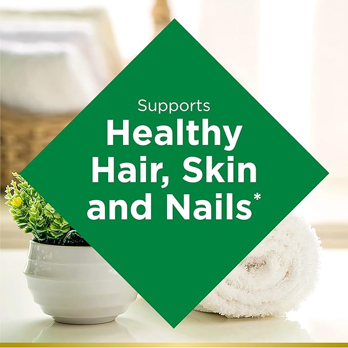 Nature's Bounty Biotin, Supports Healthy Hair, 10,000 mcg, 180 Ct