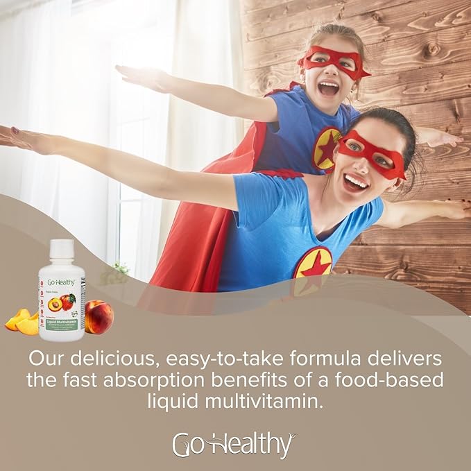 Go Healthy Multivitamin for Women, Men, Teens 20 Fruits 32 Servings