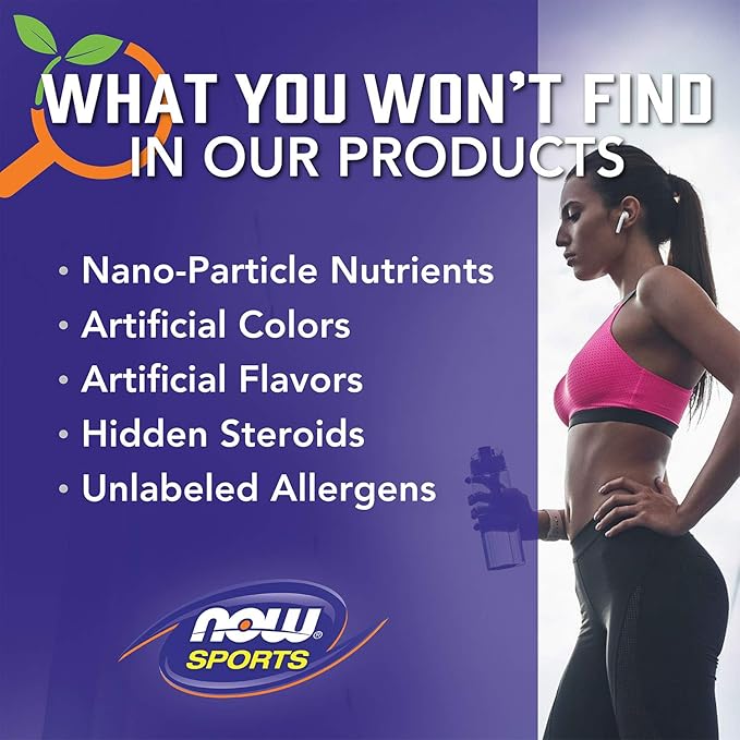 NOW Foods Sports Nutrition, L- Ornithine Powder, Protein Metabolism* and Urea Detox*, Amino Acids, 8-Ounce