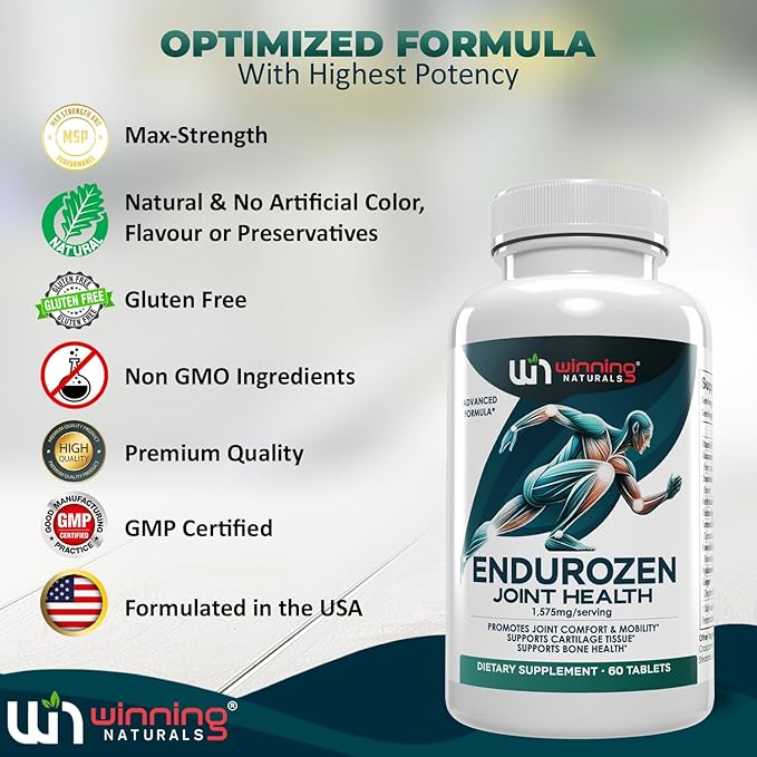 EnduroZen Joint Support Supplement Advanced Formula (60 tabs)