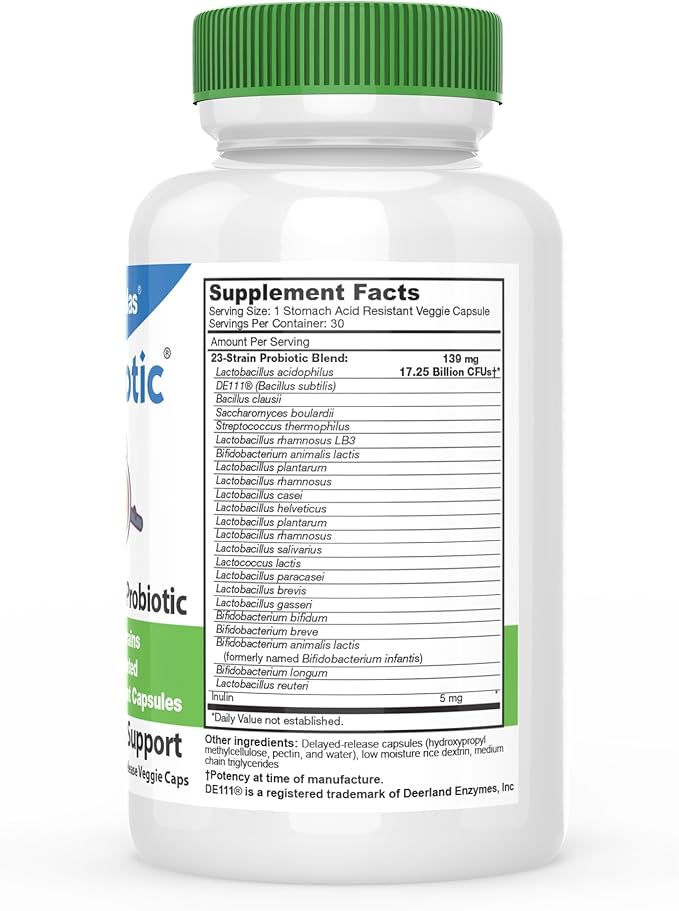 DrFormulas Nexabiotic 23 Multi Probiotic 17.25 Billion