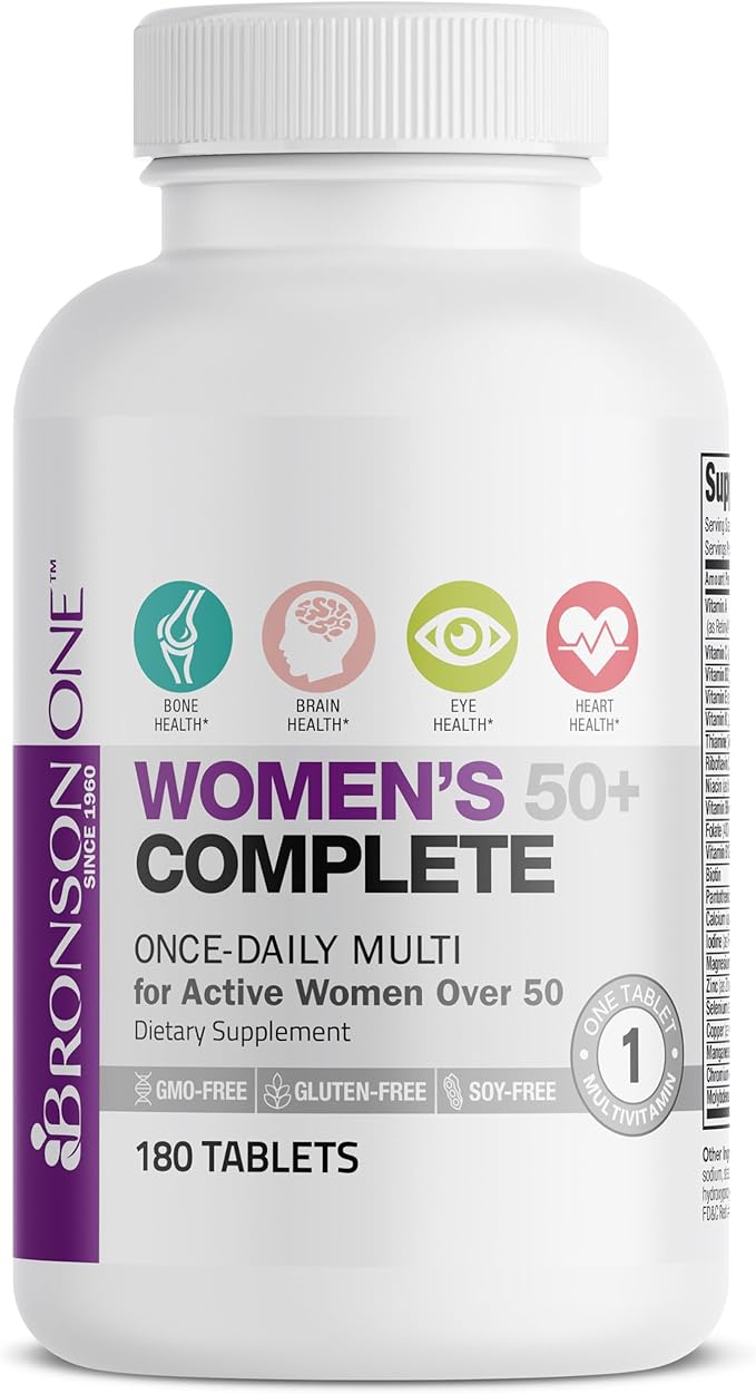 Bronson ONE Daily Women’s 50+ Complete 180 Tablets