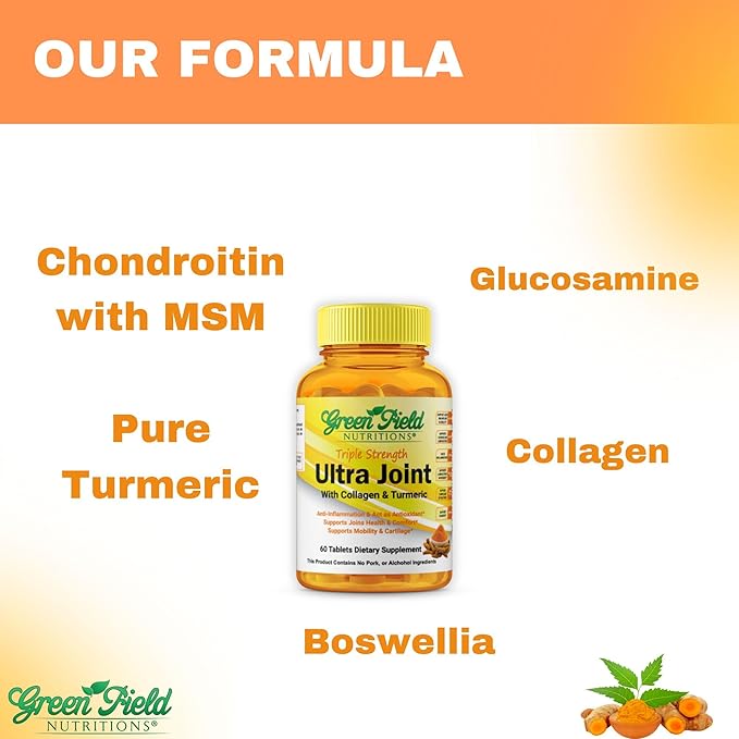 Greenfield Nutritions Ultra Joint Halal Vitamins 60 Halal