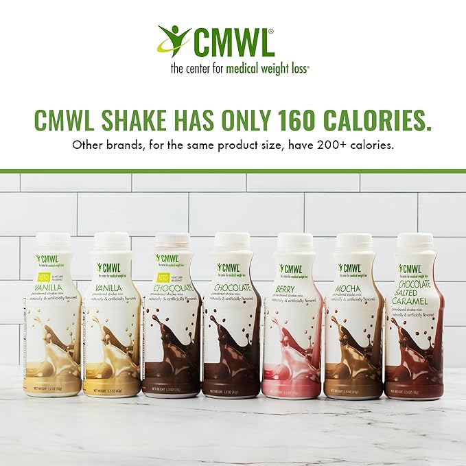 Vanilla Powdered Protein Shake Mix | On The Go Meal Replacement Shake | Support Weight Management | Muscle Maintenance | 160 Calories, 16g Protein, 24 Vitamins & Minerals, Low Carb, Zero Trans Fat