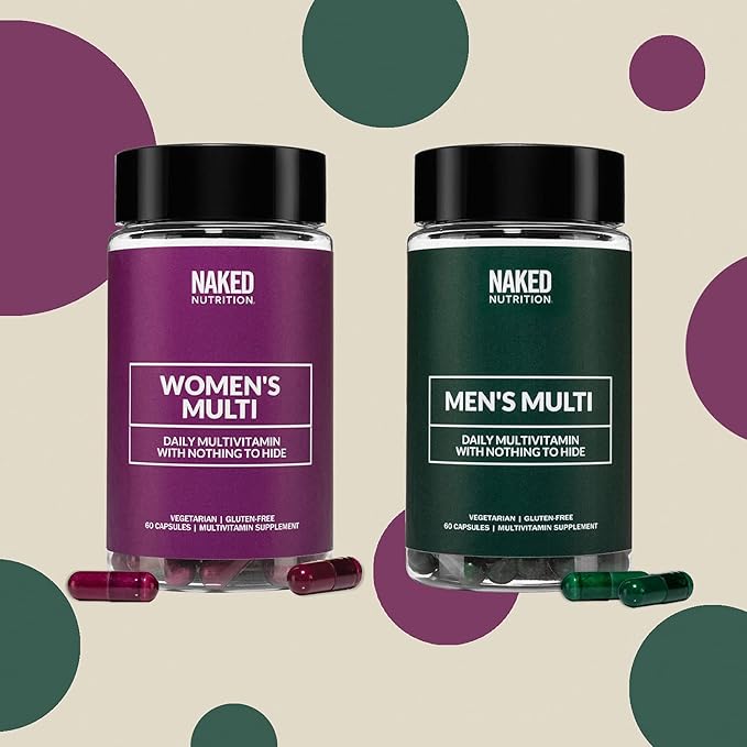 Men’s Multi – Daily Multivitamin for Men – A, C, E, Selenium, Zinc, Fruit and Super Green Extracts and More to Boost Immune Support – Gluten-Free and Vegetarian Daily Vitamins – 60 Capsules