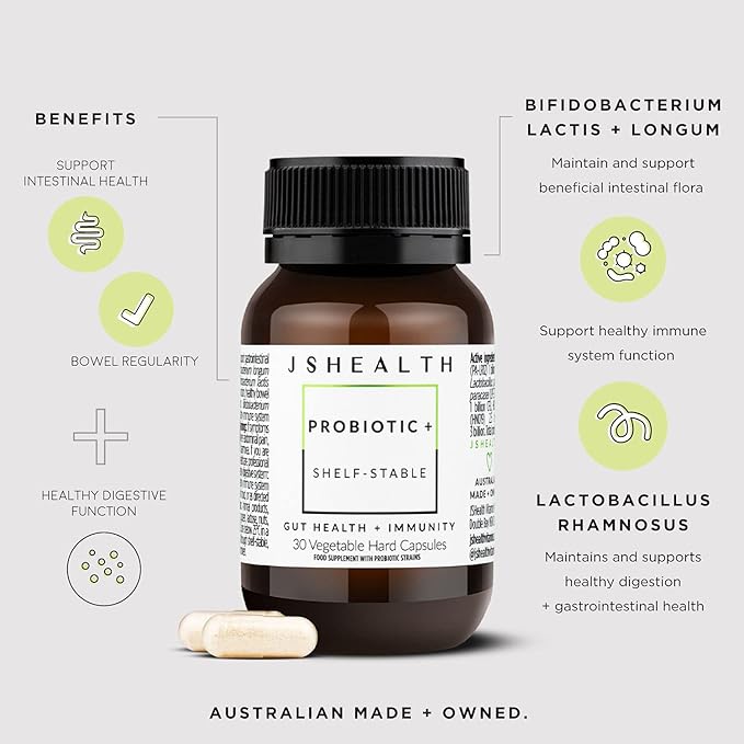 JSHealth Vitamins Gut Health and Immunity Formula (30)