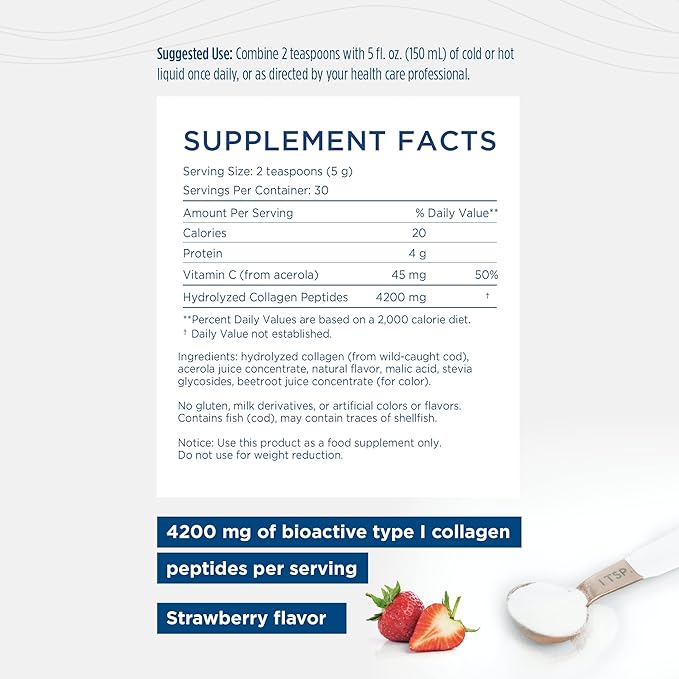 Nordic Naturals Nordic Beauty Marine Collagen 5.29 Ounces 30 Servings