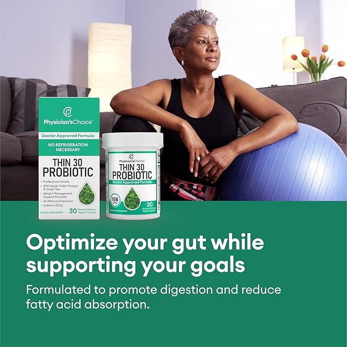 Physician's CHOICE Probiotics for Weight Management 6 Probiotic 30 CT