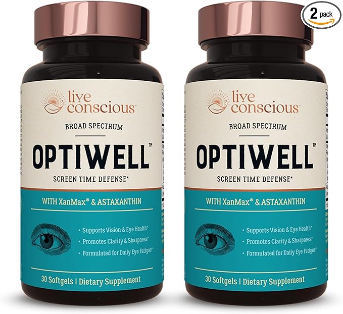 Live Conscious Eye Vitamins Select AREDS 2 Ingredients (2 Pack)