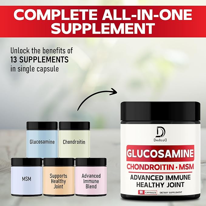 13in1 Glucosamine Chondroitin MSM Capsule 90 Capsules