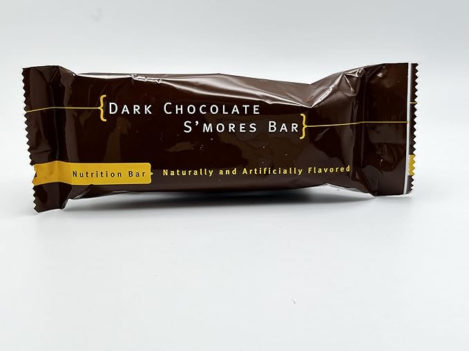 Dark Chocolate S'mores Bar - New Journey Weight Loss & Wellness - High Protein Meal Replacement Nutrition Bar (7 bars/box)