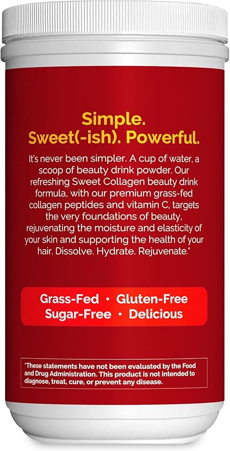 Zint Sweet Collagen Powder Beauty Drink 10 oz