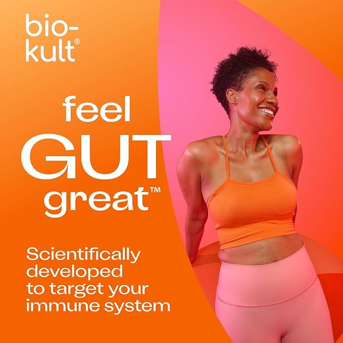 Bio-Kult Boosted Gut Health Probiotic Supplement,14 4X Power, B12, Digestive 30 Count 1)