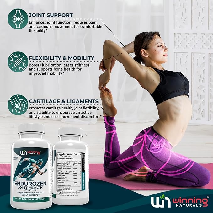 EnduroZen Joint Support Supplement Advanced Formula (60 tabs)