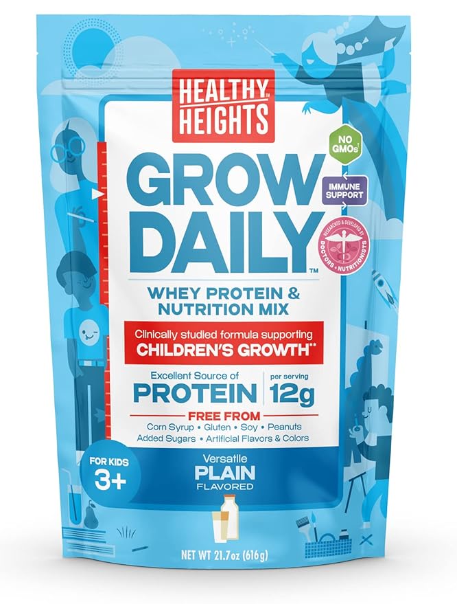 Healthy Height Grow Daily Protein Powder (Plain)