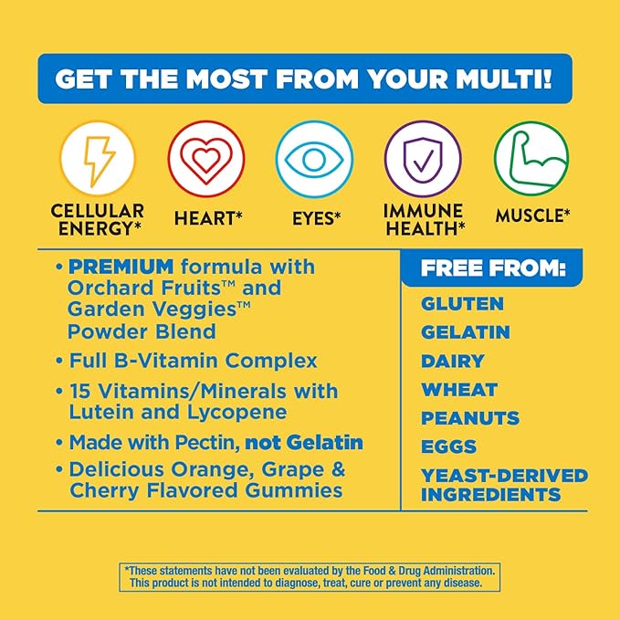 Nature’s Way Alive! Men’s 50+ Premium 75 Gummies