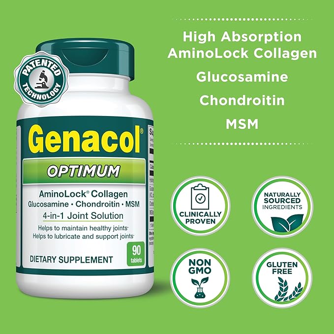 Genacol Glucosamine, Chondroitin & MSM Joint 90 Tablets