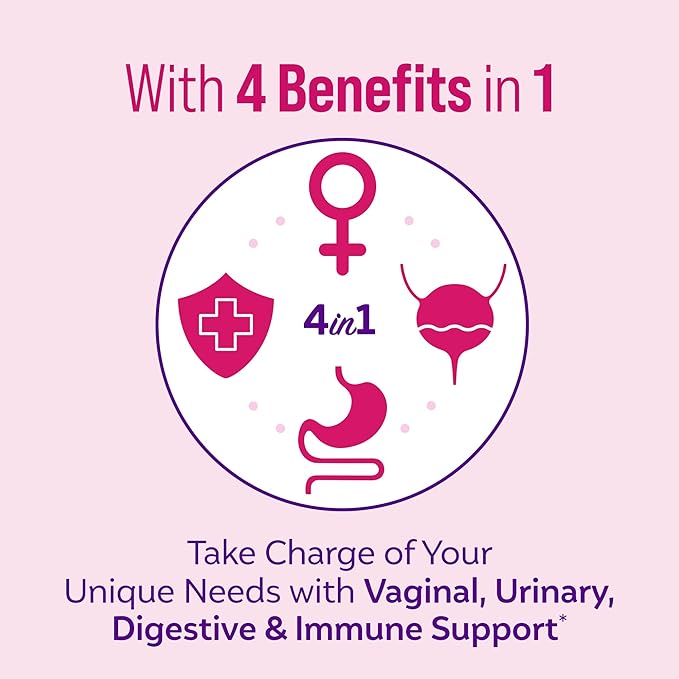 Culturelle Women’s 4-in-1 Daily Probiotic Supplements