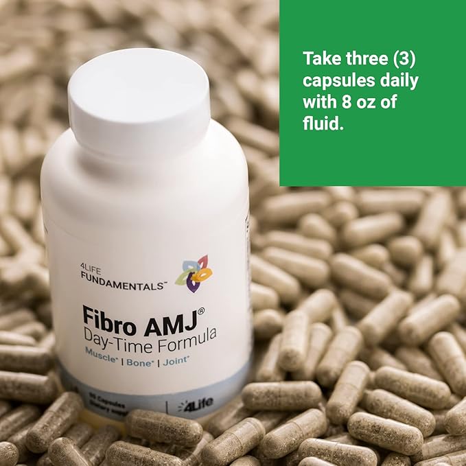 4Life Fibro AMJ Day Time Formula 90 Capsules