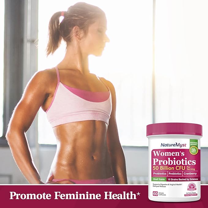 Women’s Probiotics, 50 Billion CFU, 18 60 Delayed