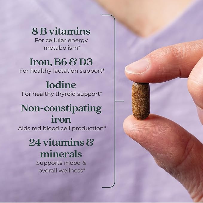 New Chapter, Postnatal Vitamins Lactation Supplement, D3 + 96 Count