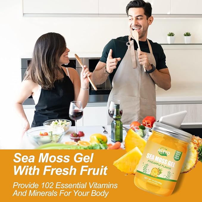 ACEYO (12 OZ Irish Sea Moss 102 Vitamins