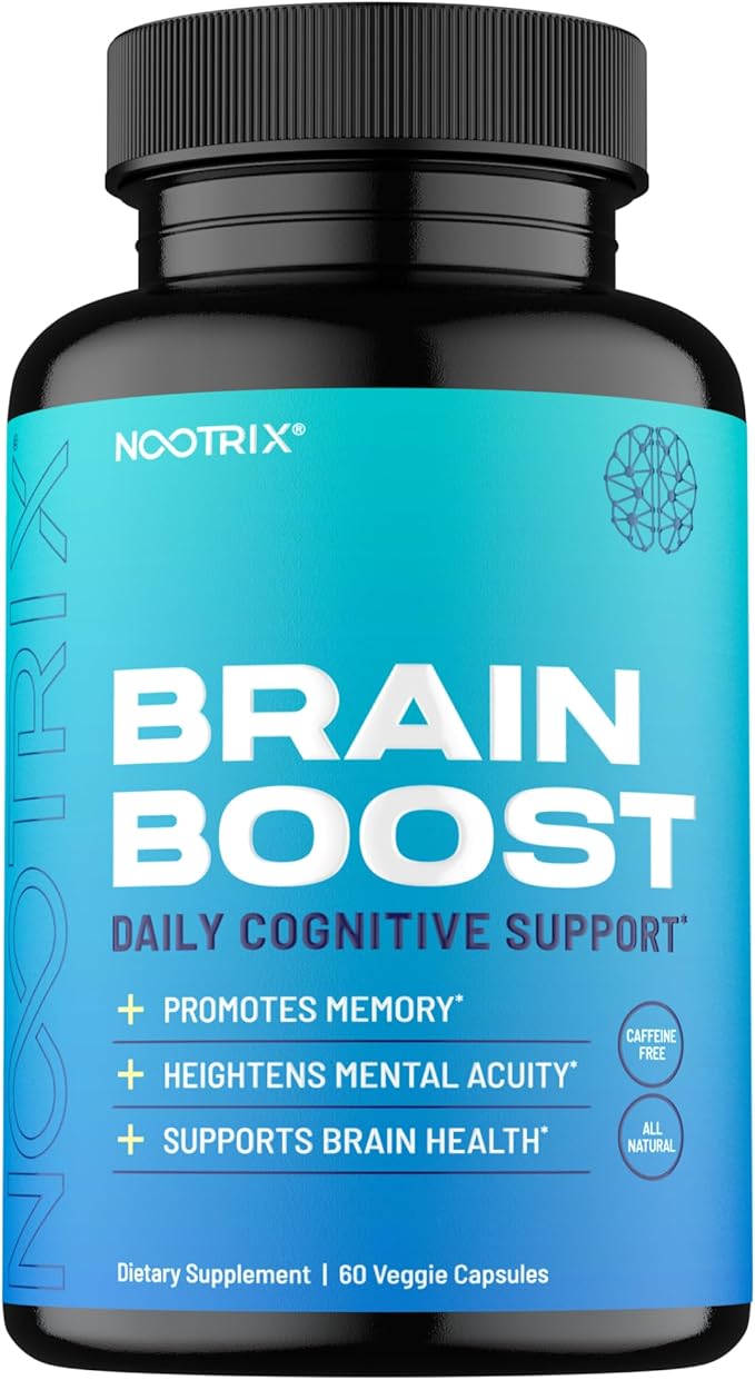 Brain Boost Nootropic Supplement 60 Capsules