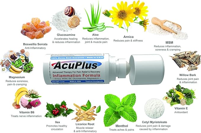 AcuPlus Roll-on Pain-Relieving Formula 3 FL (1 Pack)
