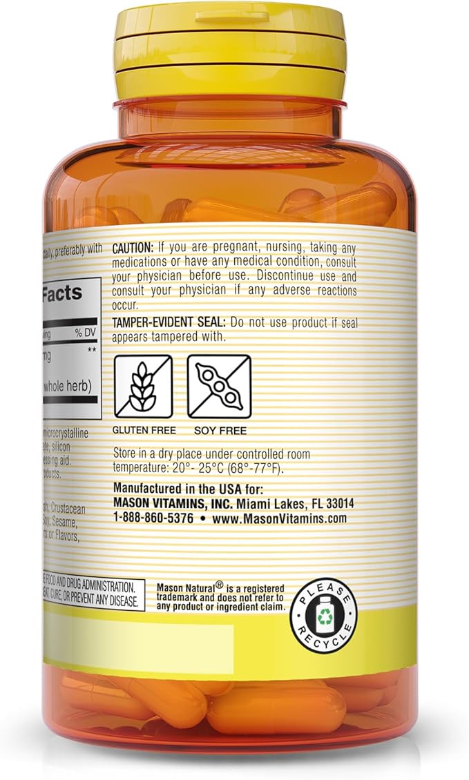 Mason Vitamins Gingko Biloba Capsules, 90