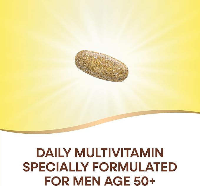 Nature's Way Alive! Men’s 50+ Daily B12, Gluten-Free, 60 Tablets