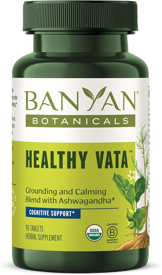 Banyan Botanicals Healthy Vata – Organic 90 Tablets