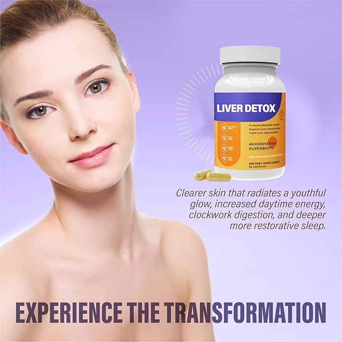 Vitality | Metabolism | Immunity Liver Detoxification, Regeneration, and Recovery Liver Support Supplements 1PCS