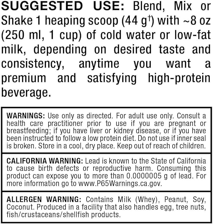 ALLMAX HEXAPRO, Chocolate Peanut Butter - 2 lb - 25 Grams of Protein Per Serving - 8-Hour Sustained Release - Zero Sugar - 21 Servings