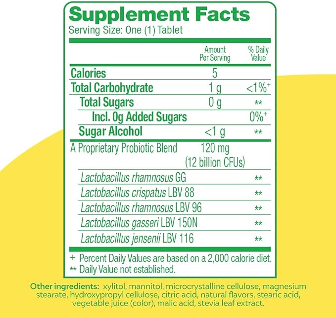 Culturelle Women’s Wellness, Daily Chewable Probiotics 30 Count