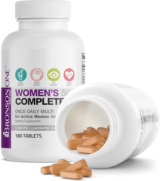 Bronson ONE Daily Women’s 50+ Complete 180 Tablets
