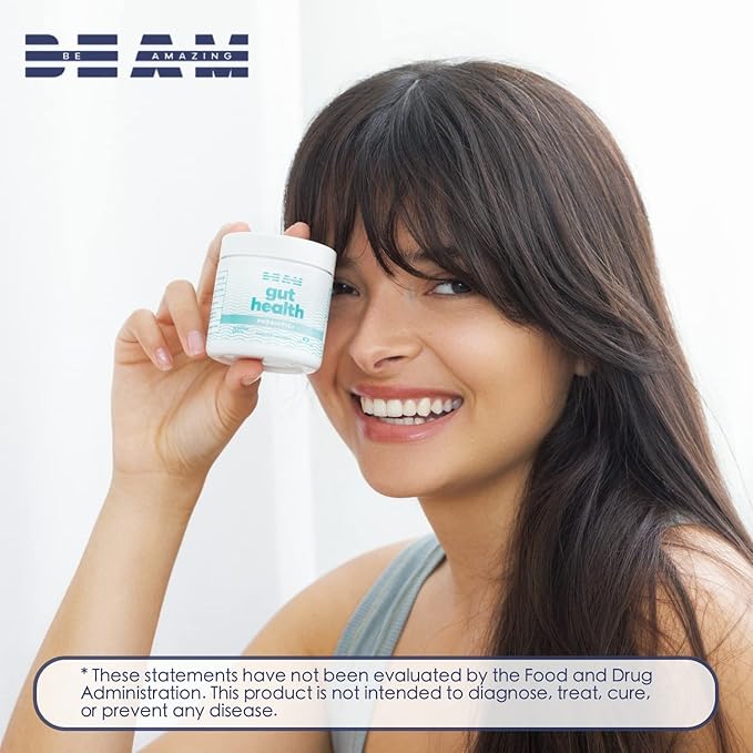 BEAM Gut Health Probiotic+ 10 Billion 8 Probiotics 30 Capsules