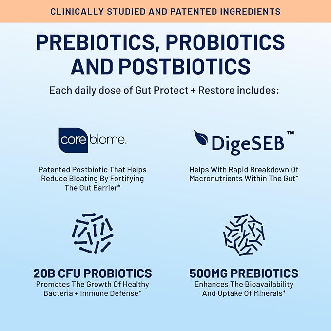 Gut Protect + Restore 90 Vegan