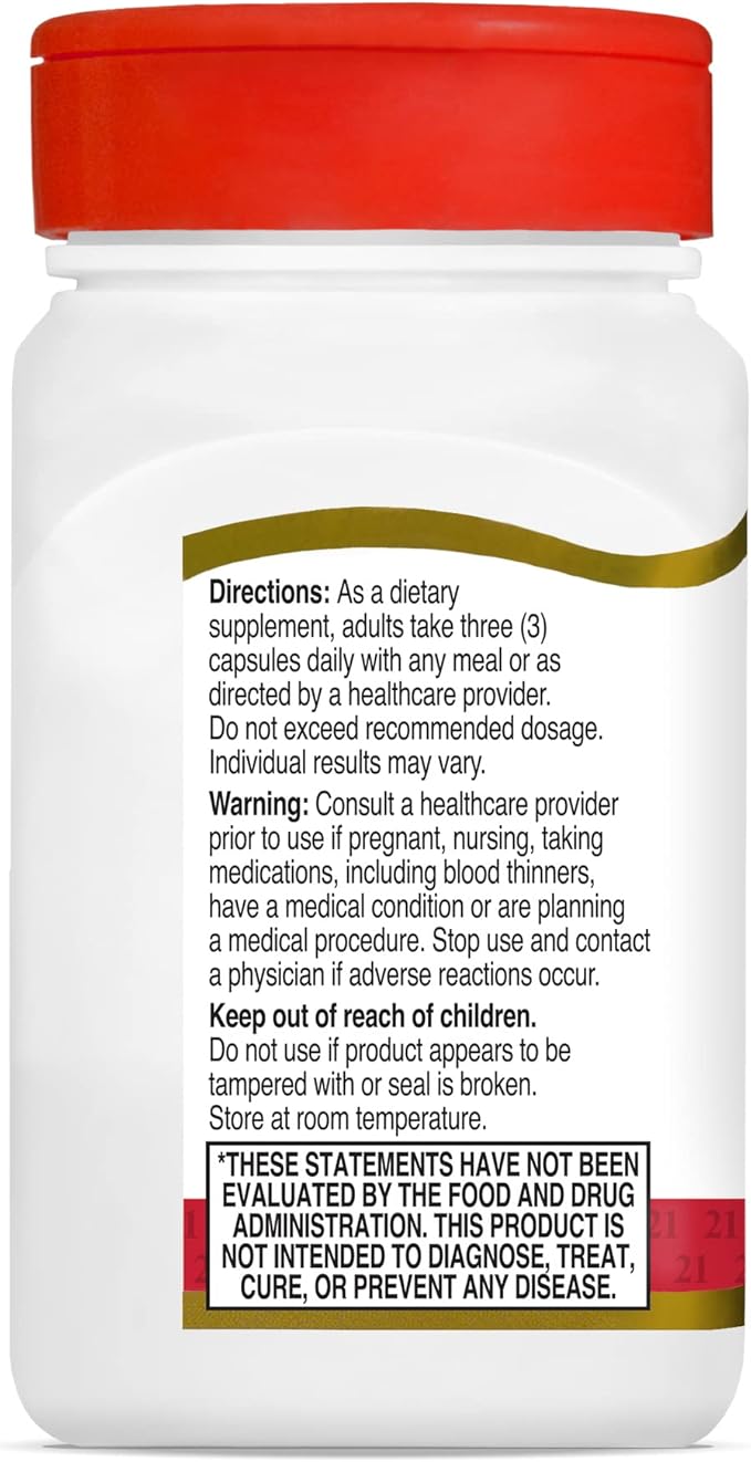 21st Century Glucosamine Chondroitin 500/400mg 60 Count