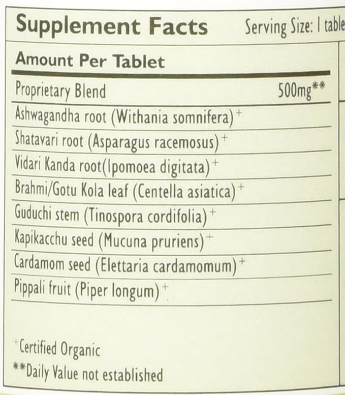 Banyan Botanicals Healthy Vata – Organic 90 Tablets