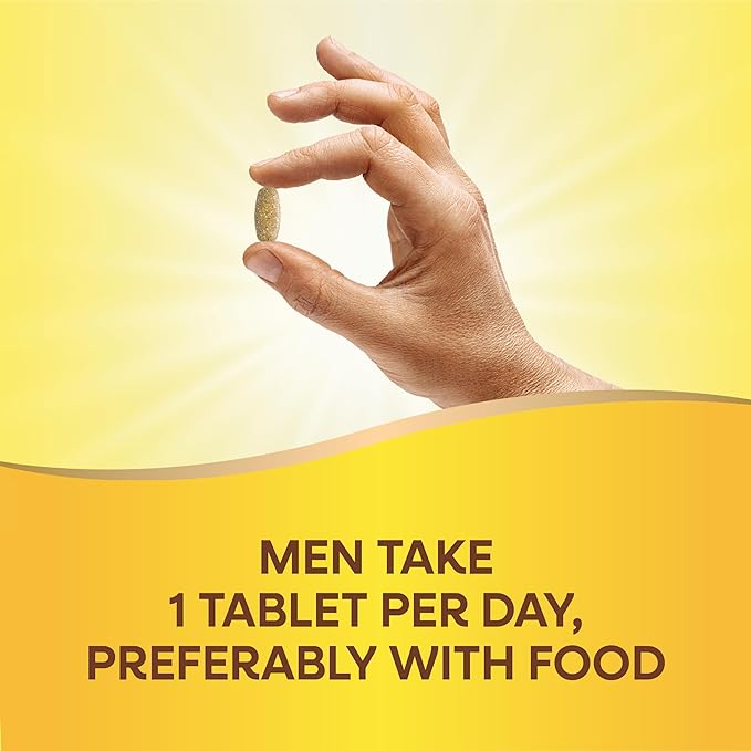 Nature's Way Alive! Men’s 50+ Daily B12, Gluten-Free, 60 Tablets